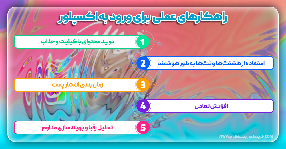 راهکارهای عملی برای ورود به اکسپلور اینستاگرام